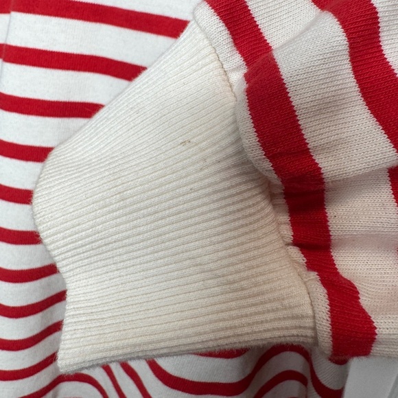 💎 Zara Striped Long Sleeve Cold Shoulder Top - Picture 7 of 11